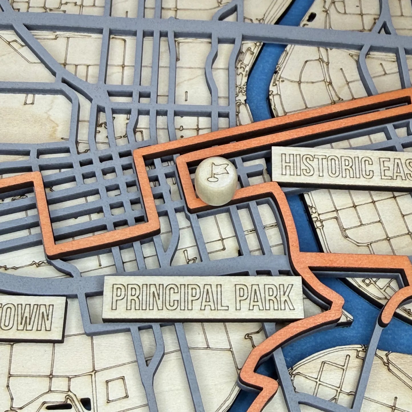 Des Moines IMT Half Marathon Course Map