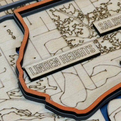 Des Moines IMT Half Marathon Course Map