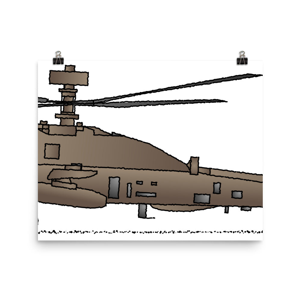 Set of 12 Military Aircraft Posters