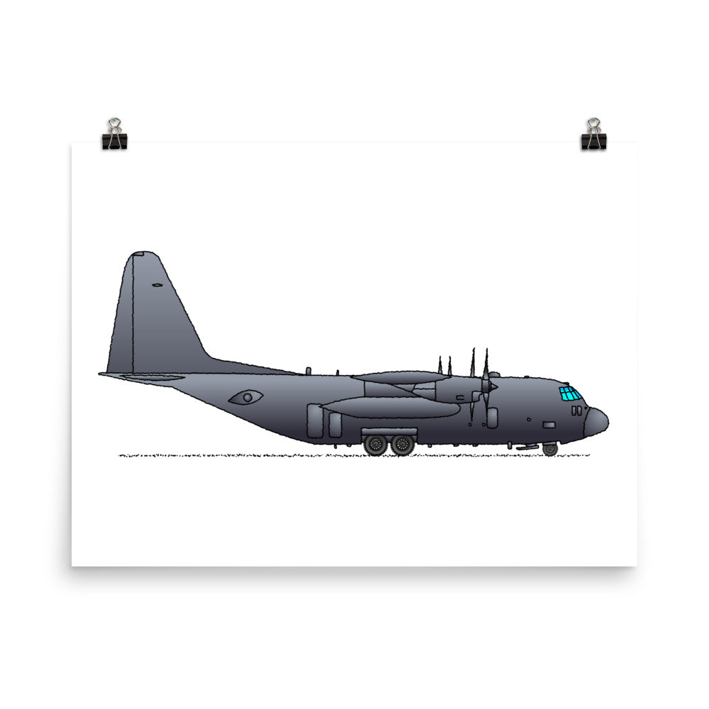 Set of 3 Military Aircraft Posters