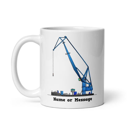 Floating Crane Mug