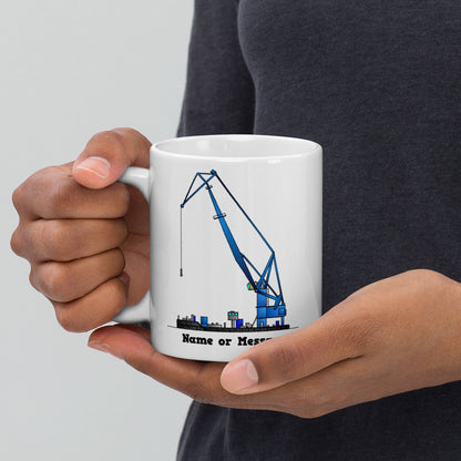Floating Crane Mug