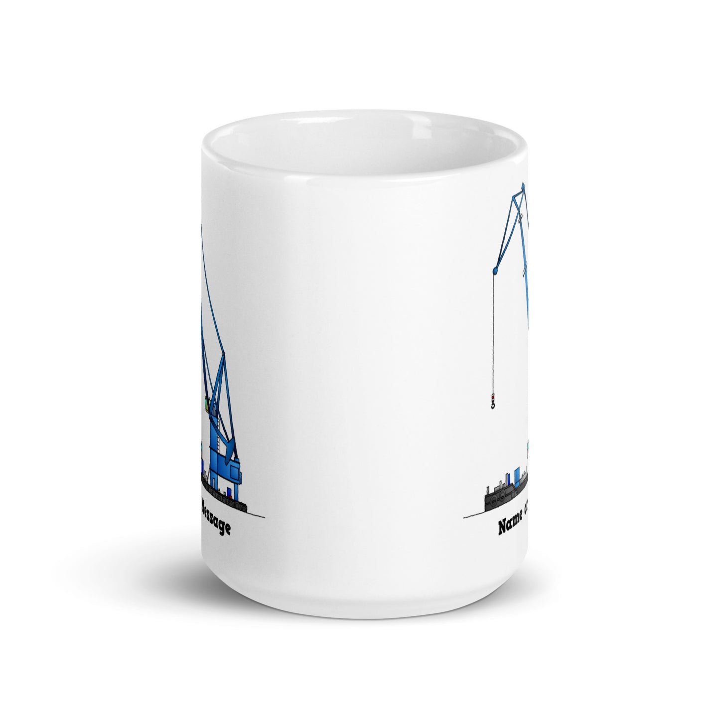 Floating Crane Mug