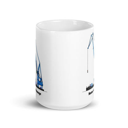 Floating Crane Mug