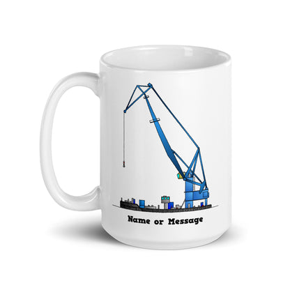 Floating Crane Mug