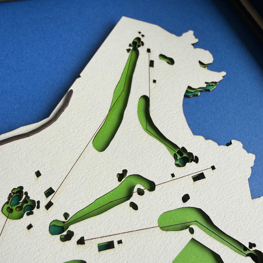 Custom Golf Course Map