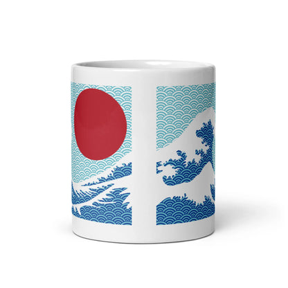 神奈川沖浪裏 - 北斎マグカップ