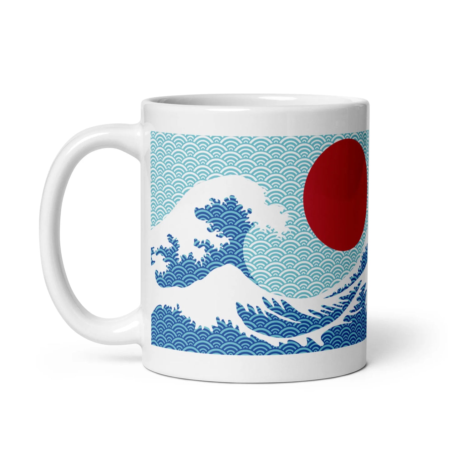 神奈川沖浪裏 - 北斎マグカップ