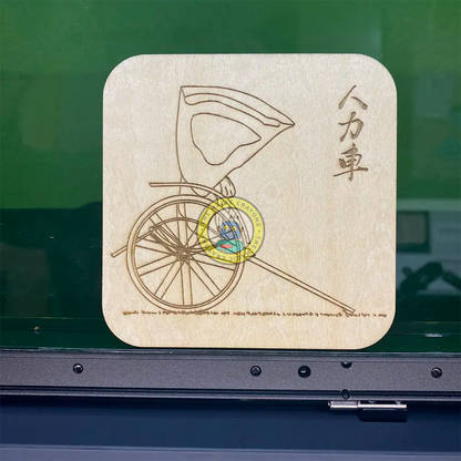 日本の人力車コースター – 6枚セット