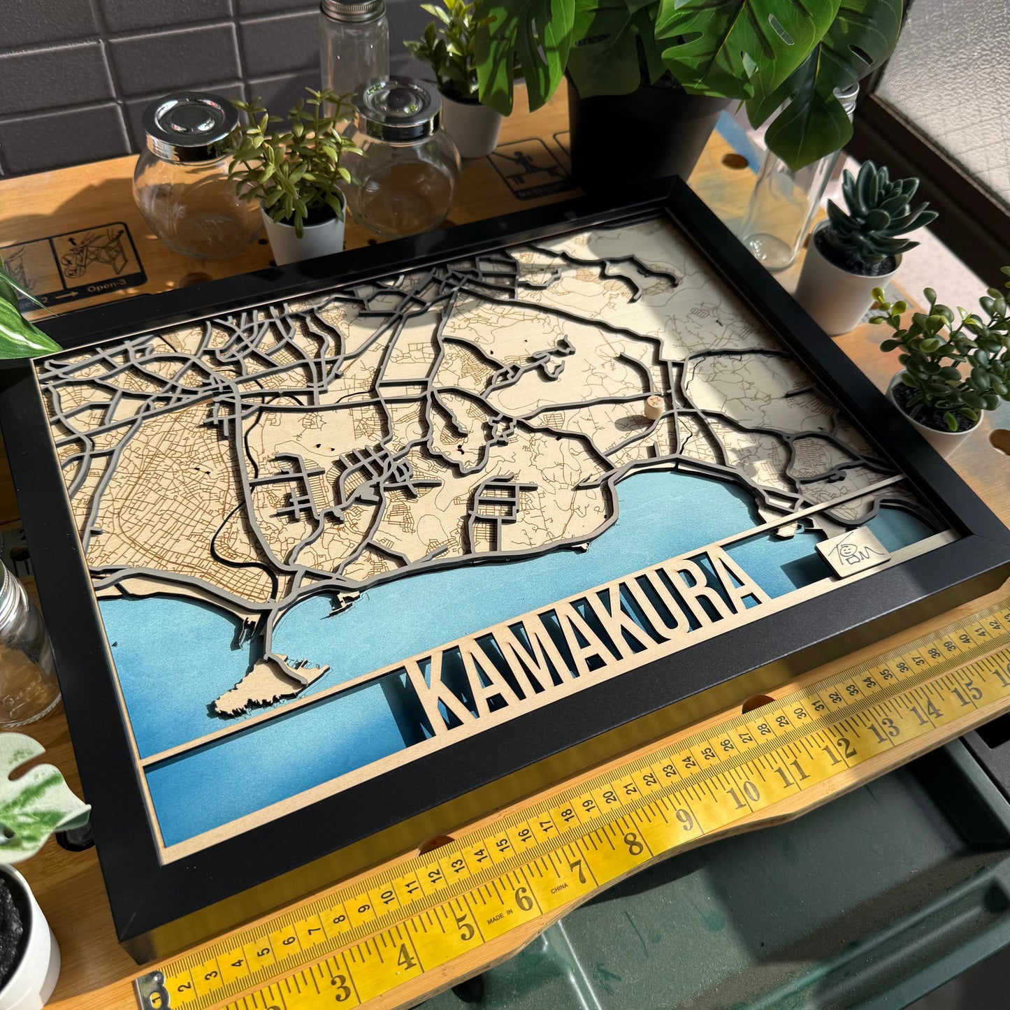 Kamakura to Enoshima - Layered Wood