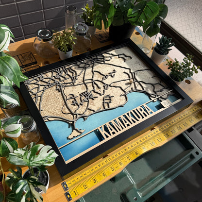Kamakura to Enoshima - Layered Wood