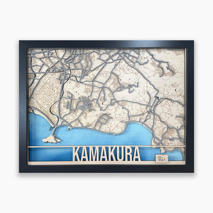 Kamakura to Enoshima - Layered Wood