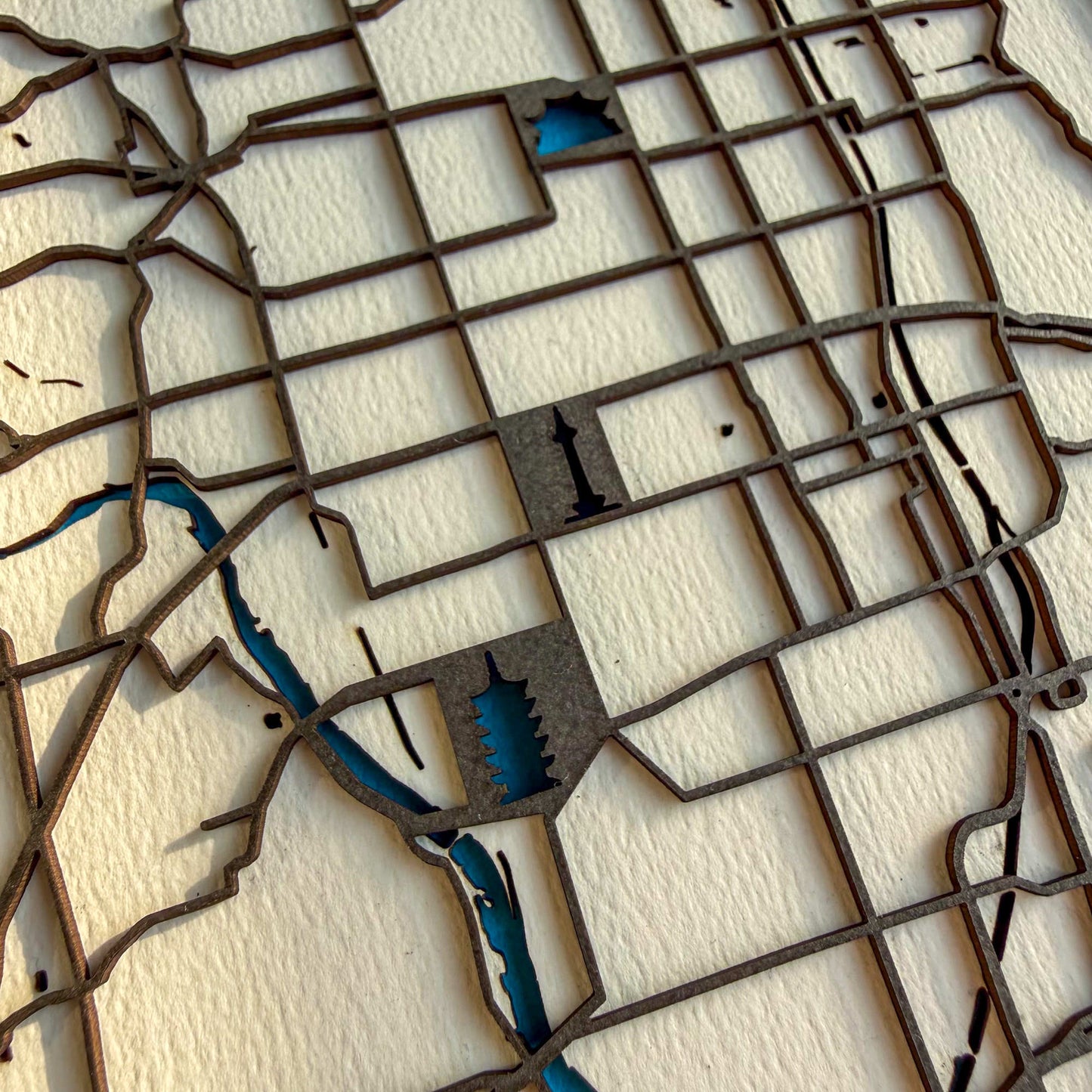 Kyoto Map – Framed Edition (A4)