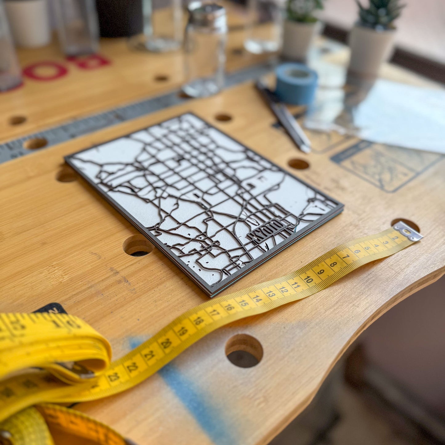 Kyoto Map – Mini Edition (13 × 18 cm)