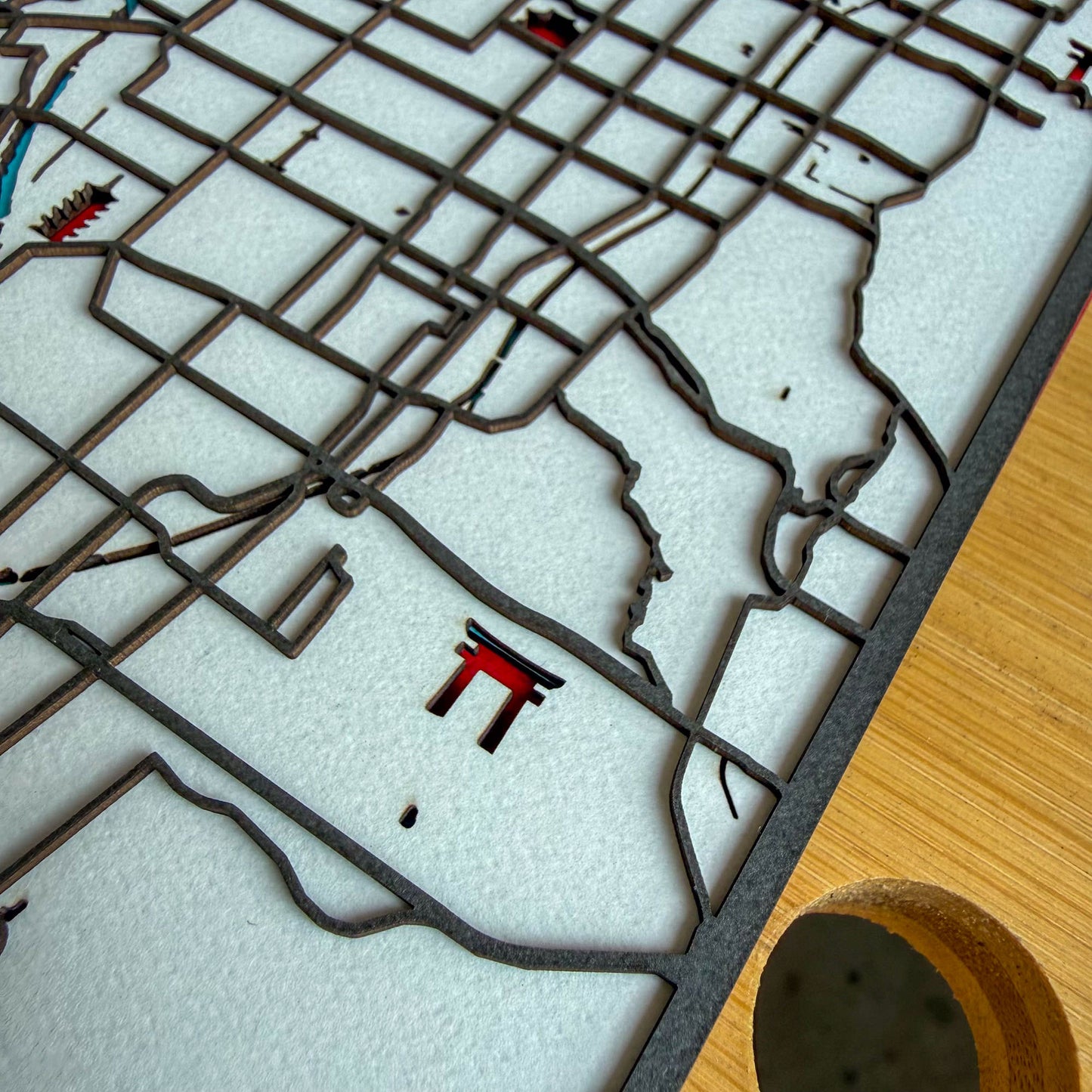 Kyoto Map – Mini Edition (13 × 18 cm)