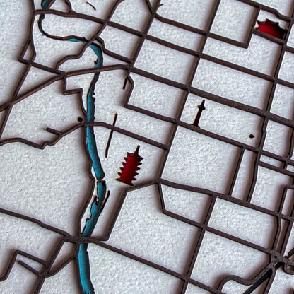 Kyoto Map – Mini Edition (13 × 18 cm)