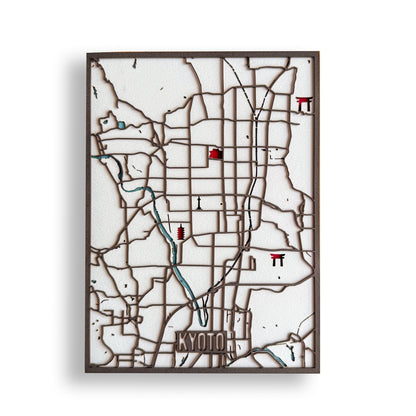 Kyoto Map – Mini Edition (13 × 18 cm)