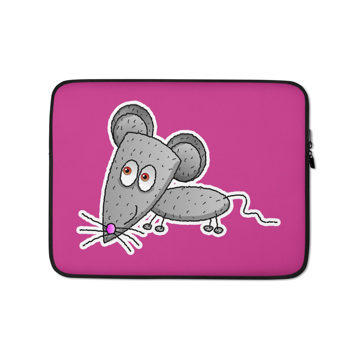 Gray Mouse Laptop Sleeve U001
