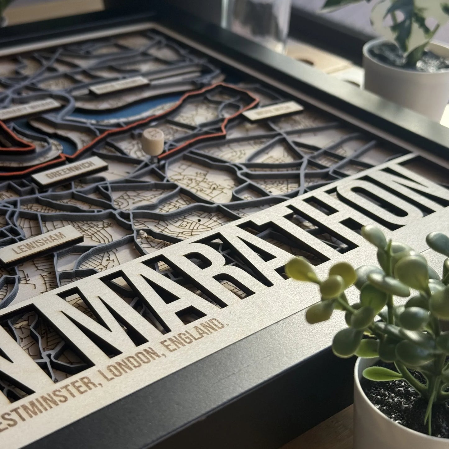 London Marathon Route Map