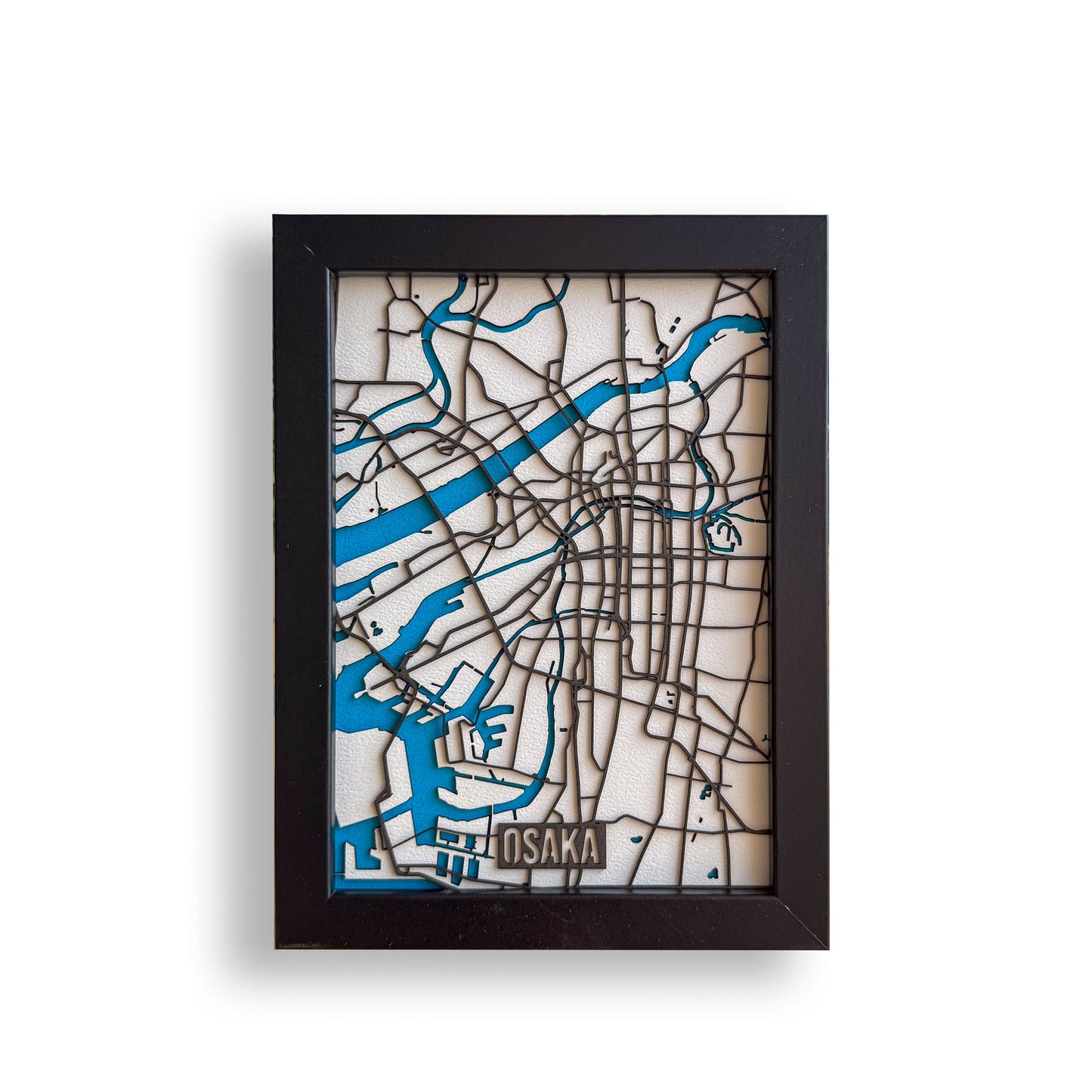 Osaka Map – Mini Edition (13 × 18 cm)