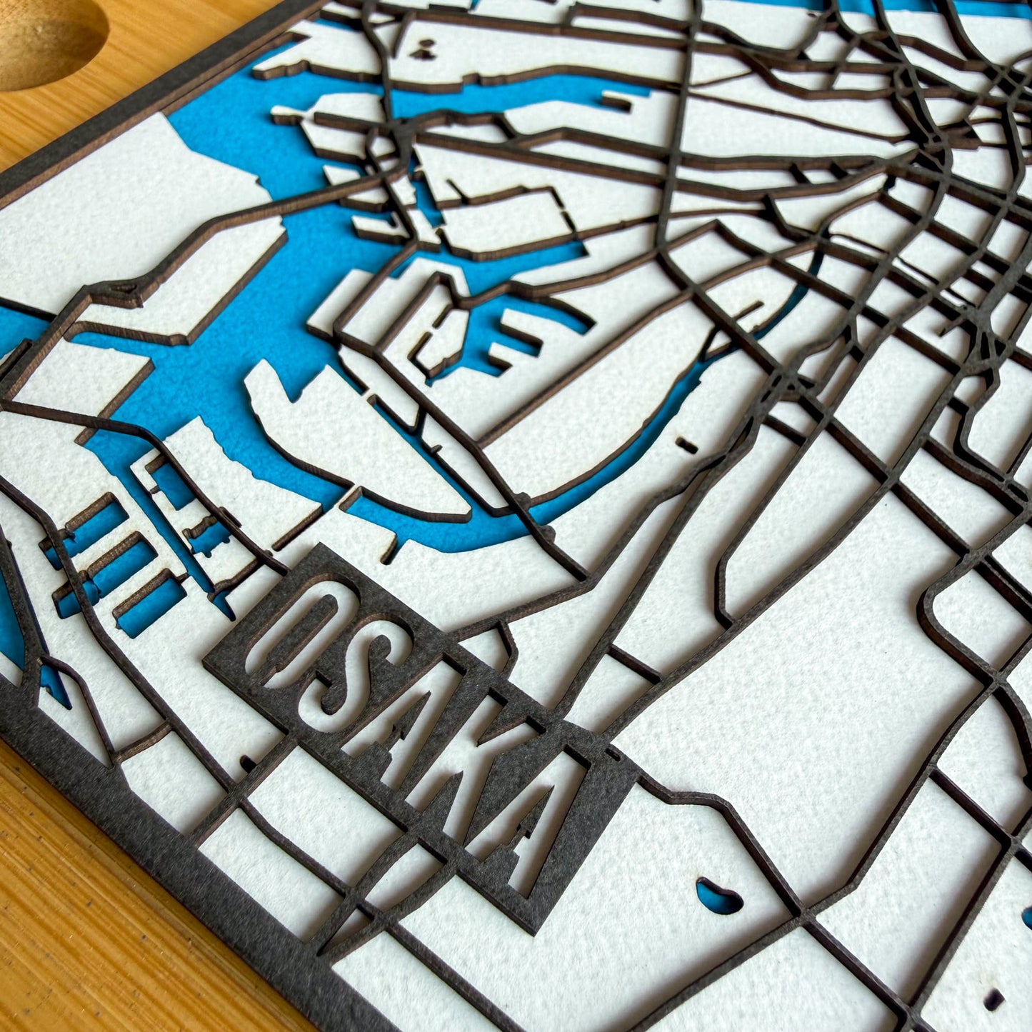 Osaka Map – Mini Edition (13 × 18 cm)