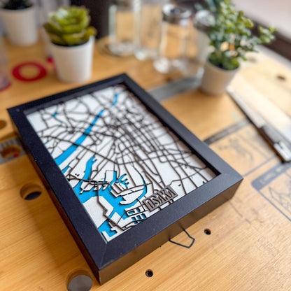 Osaka Map – Mini Edition (13 × 18 cm)