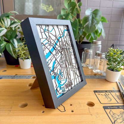 Osaka Map – Mini Edition (13 × 18 cm)