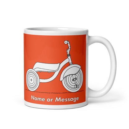 Personalized Tricycle Mug