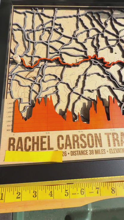 Rachel Carson Trail Challenge Map