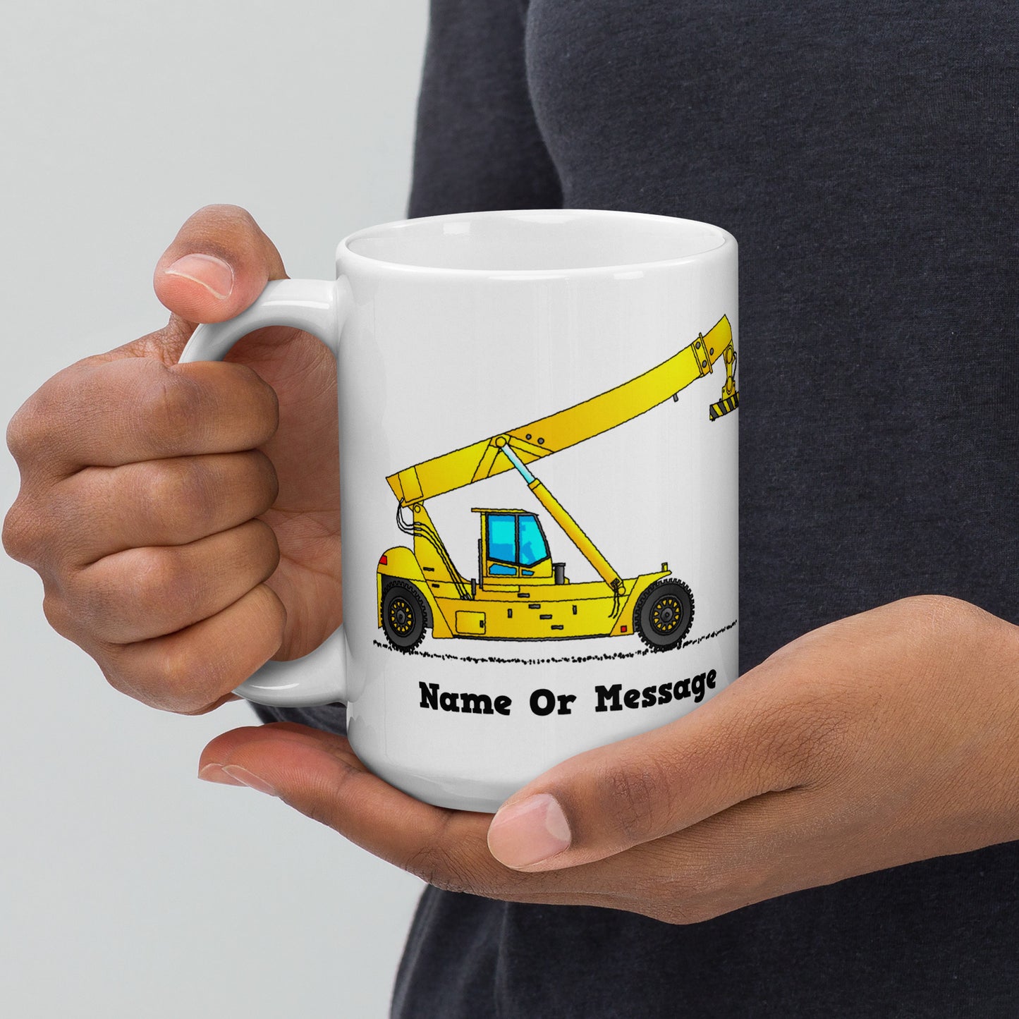 Reach Stacker Mug