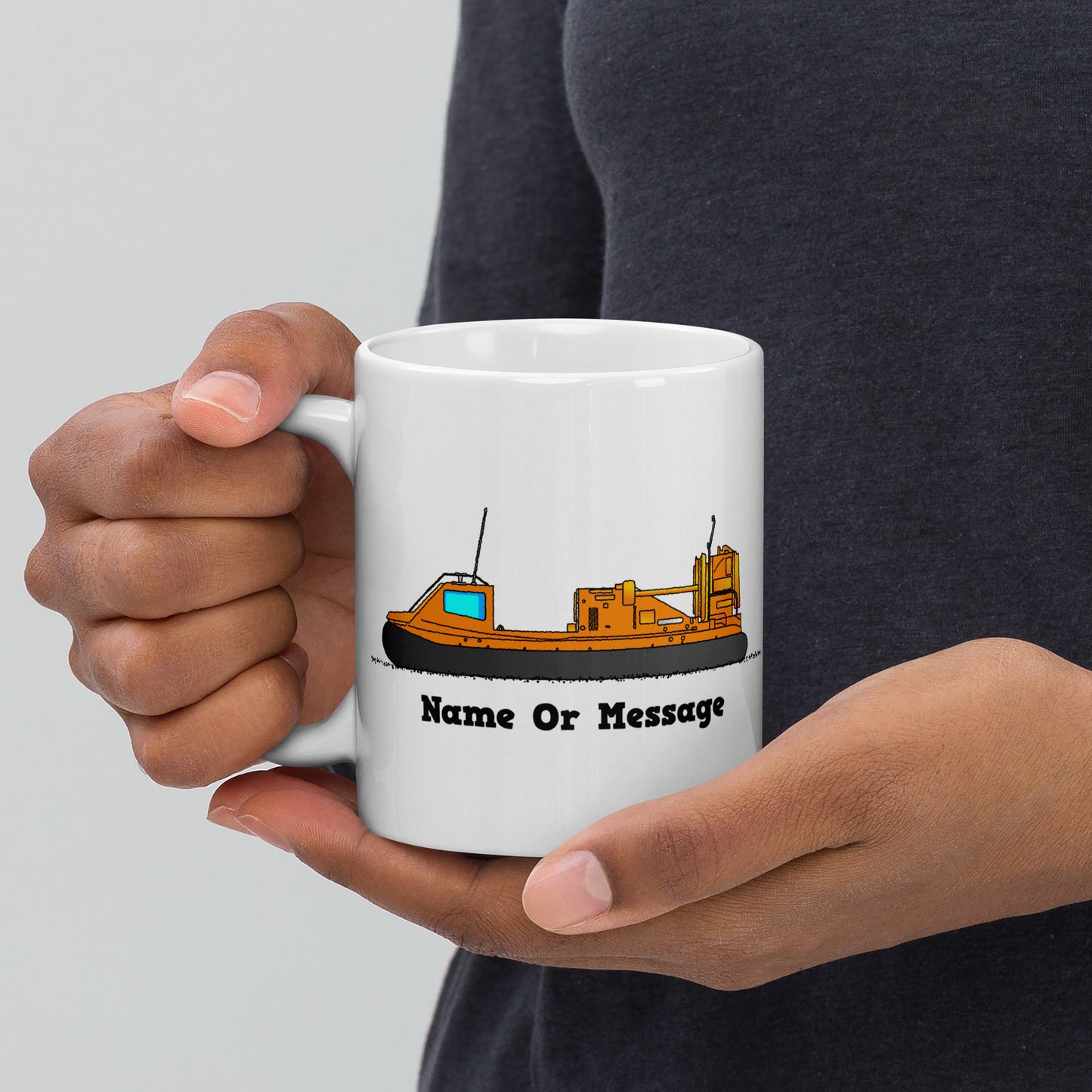 RNLI Morecambe Hovercraft Mug