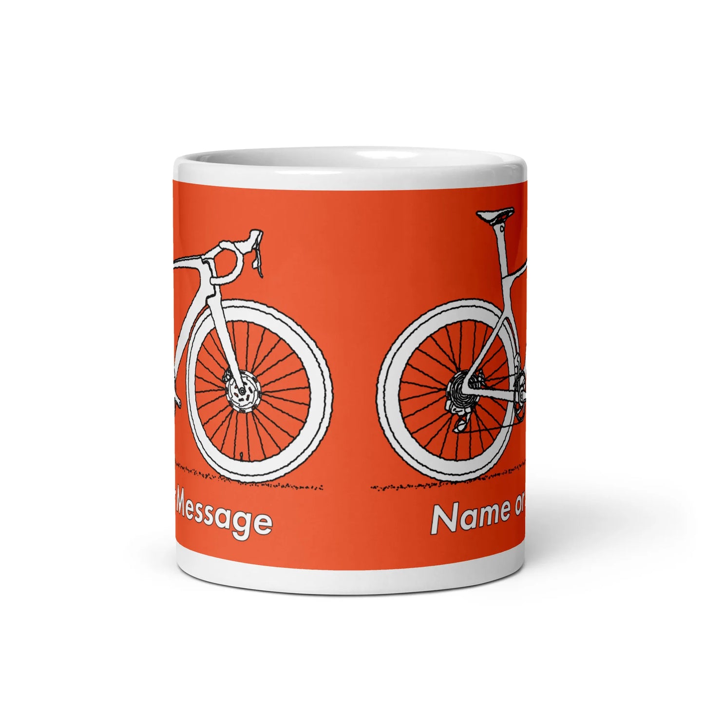 Sir Velo Bicycle Mug – Custom Cyclist Coffee Cup