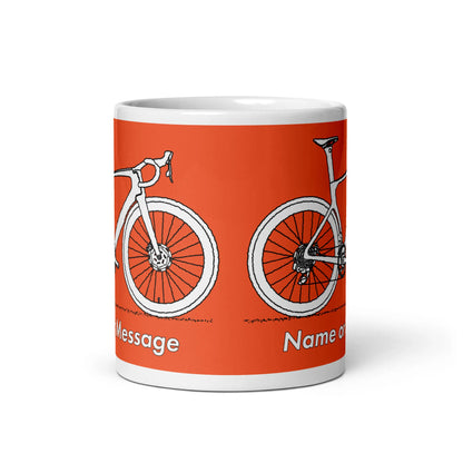 Sir Velo Bicycle Mug – Custom Cyclist Coffee Cup