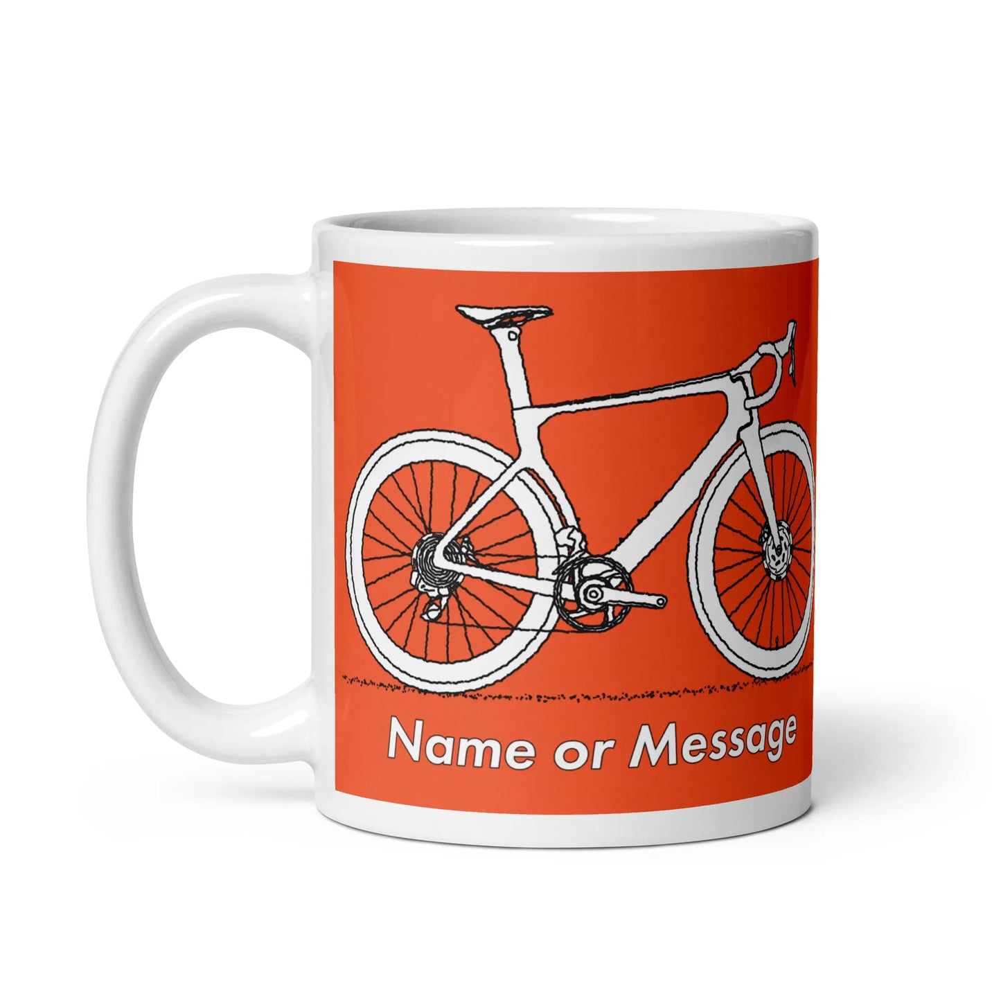 Sir Velo Bicycle Mug – Custom Cyclist Coffee Cup