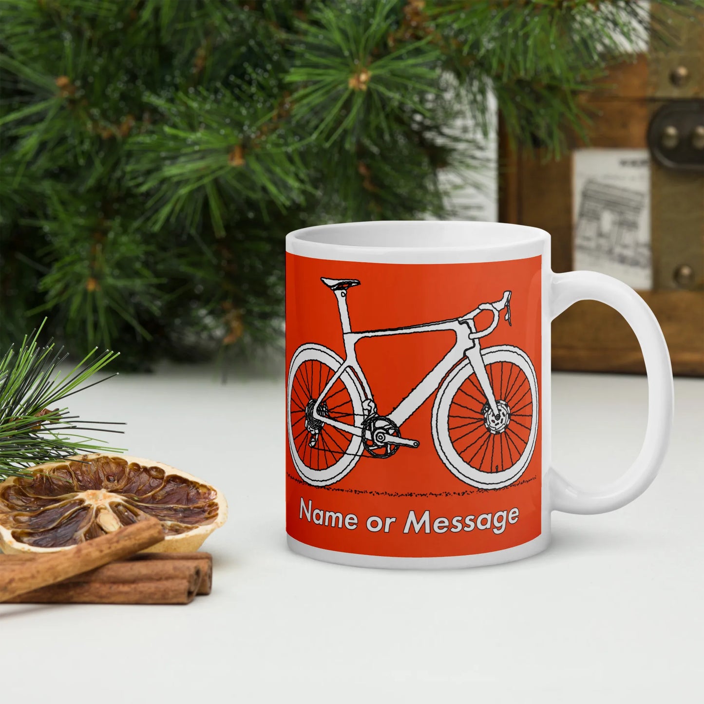 Sir Velo Bicycle Mug – Custom Cyclist Coffee Cup