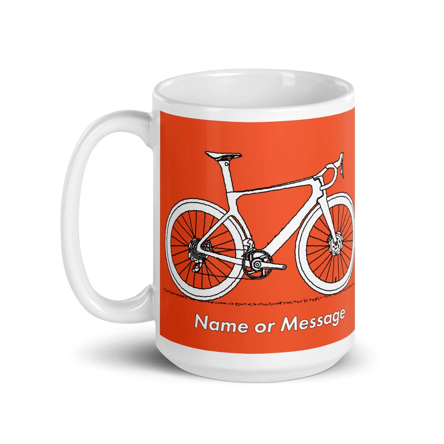 Sir Velo Bicycle Mug – Custom Cyclist Coffee Cup