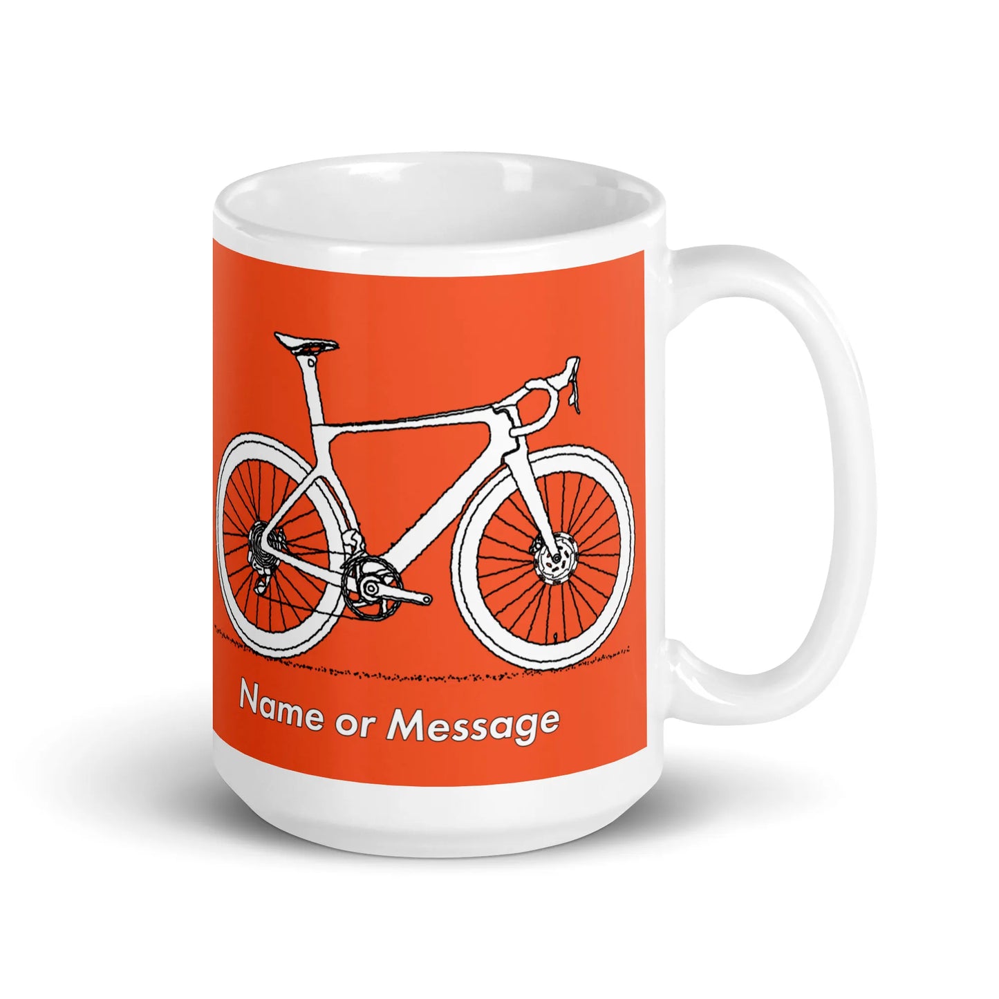 Sir Velo Bicycle Mug – Custom Cyclist Coffee Cup