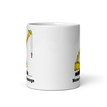Telescopic Crawler Crane Mug