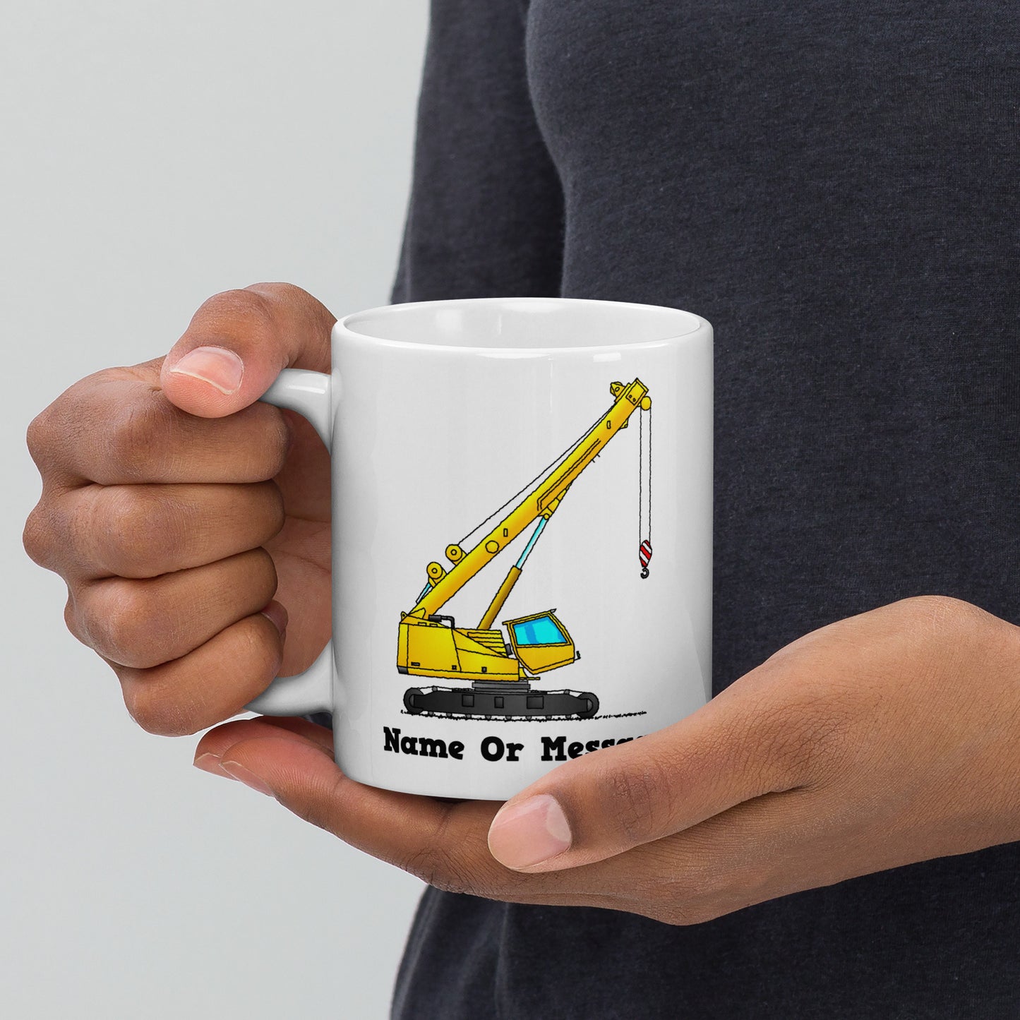 Telescopic Crawler Crane Mug