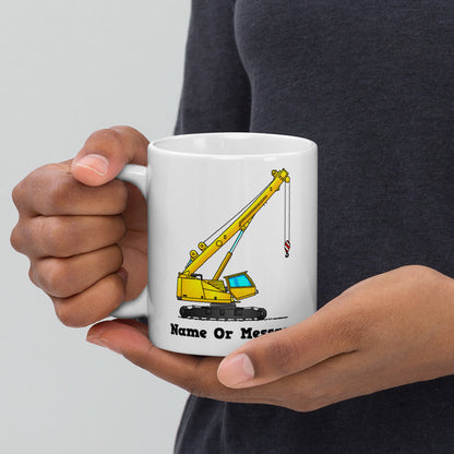 Telescopic Crawler Crane Mug