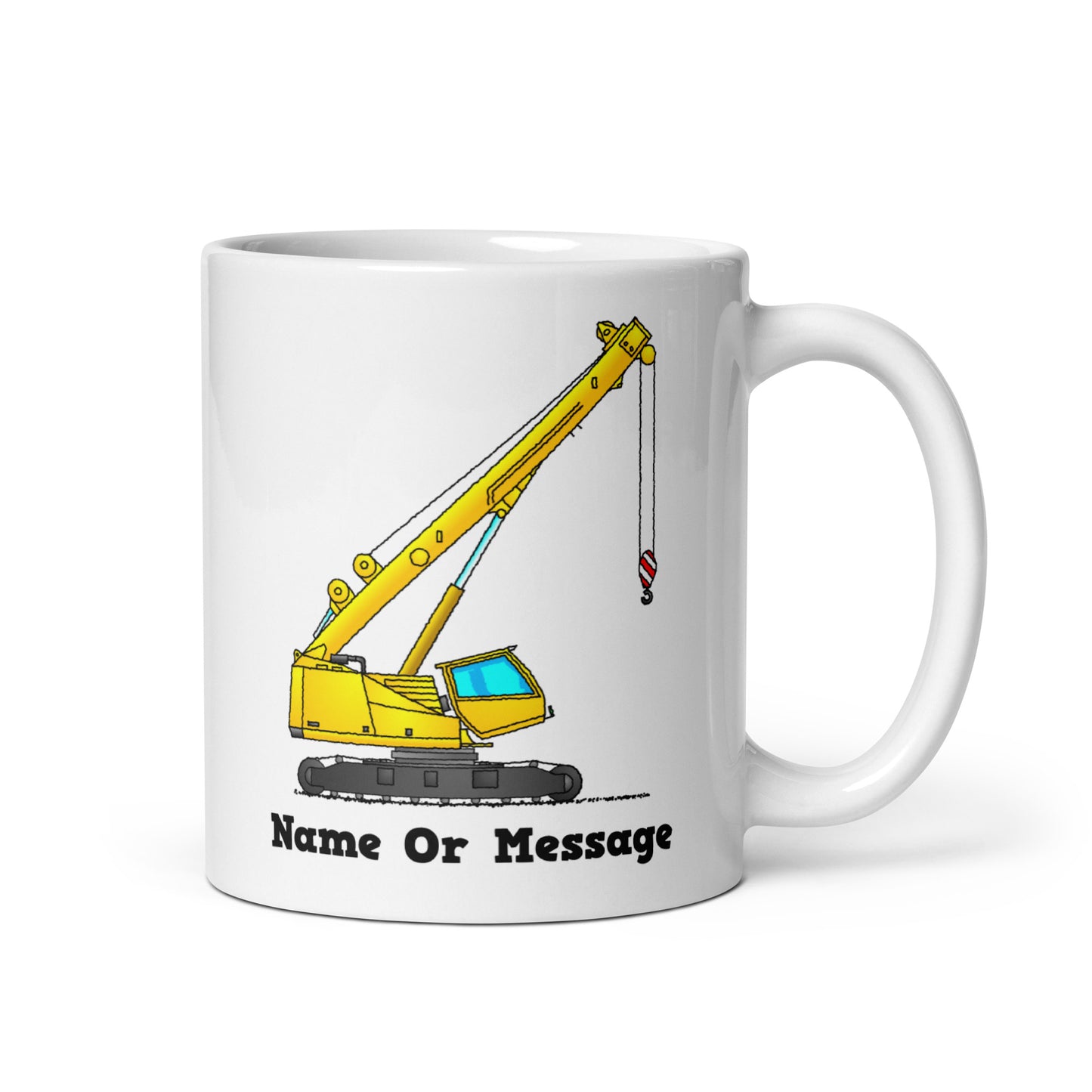 Telescopic Crawler Crane Mug