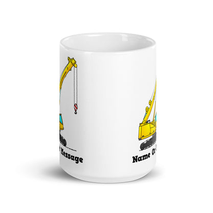 Telescopic Crawler Crane Mug