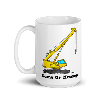 Telescopic Crawler Crane Mug