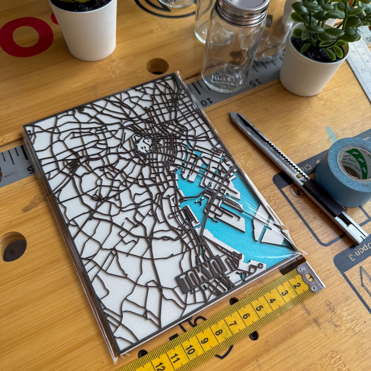 Tokyo City Map – Mini Edition (13 × 18 cm)