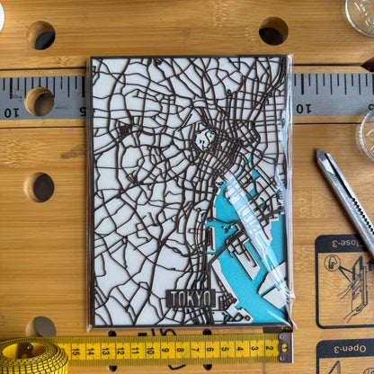 Tokyo City Map – Mini Edition (13 × 18 cm)