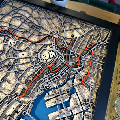 東京マラソンコースマップ