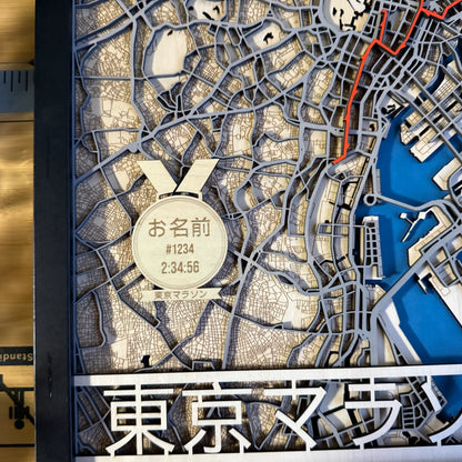 東京マラソンコースマップ