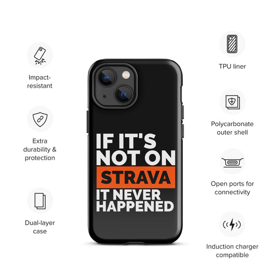 If It’s Not on Strava, It Never Happened – Tough iPhone® Case