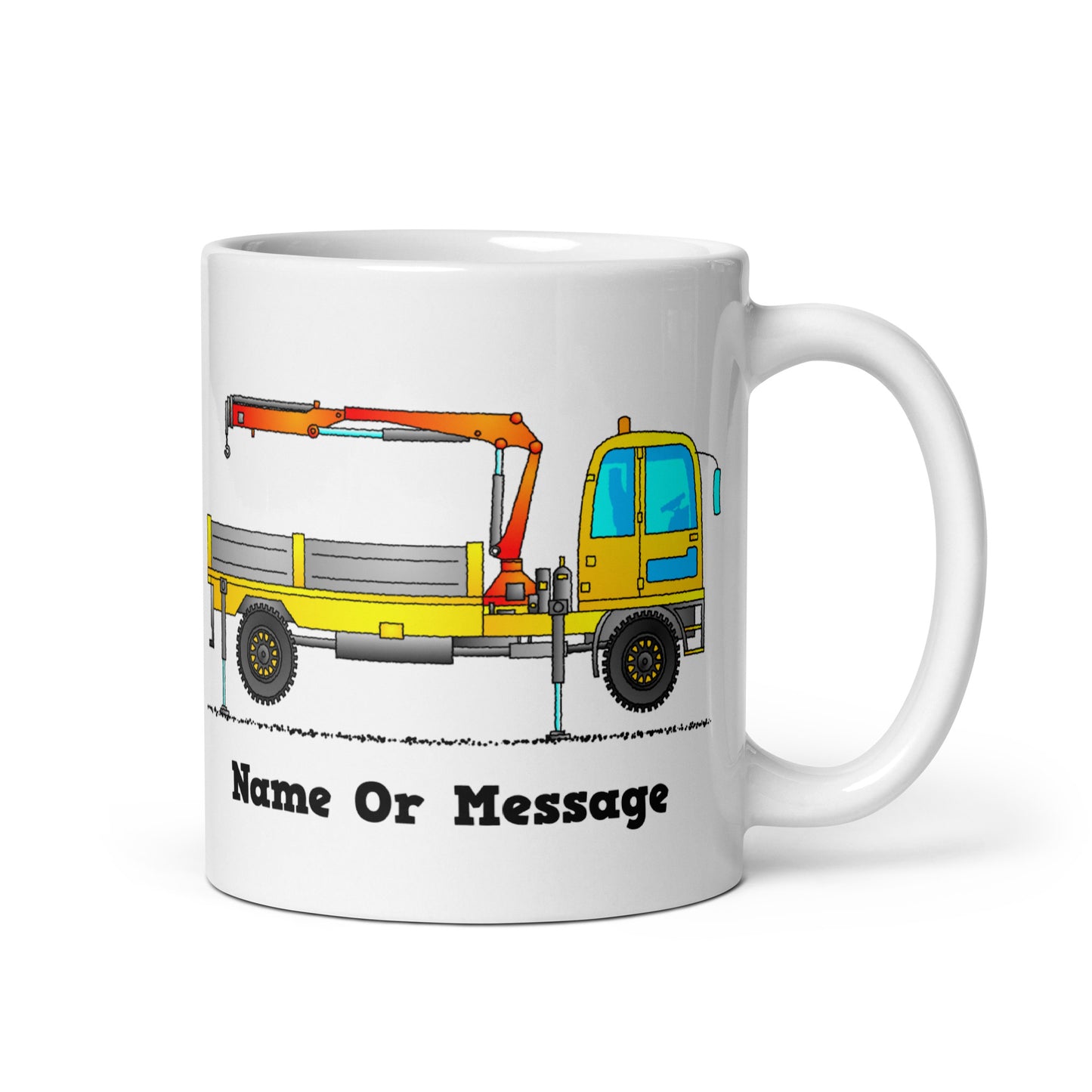 Truck-Mounted Crane Mug