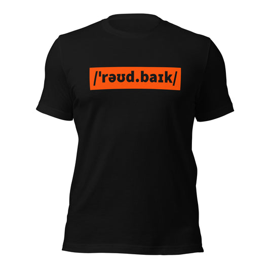 Road Bike Bicycle Cyclist T-Shirt, Adult, Phonetic Spelling